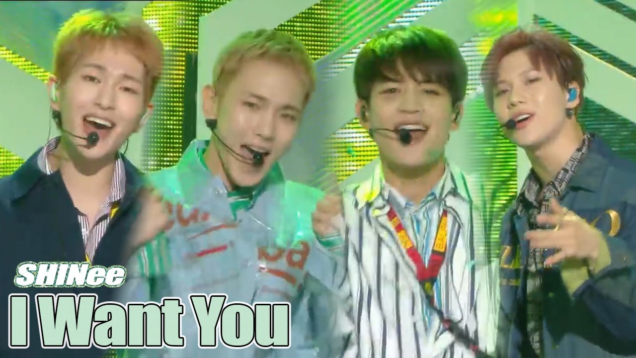Comeback Stage SHINee   I Want You      I Want You   Show Music core 20180616