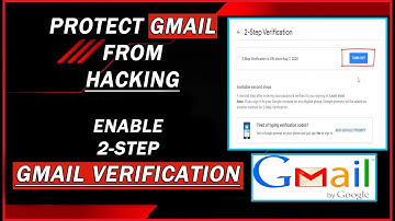 How To Enable Gmail 2-Step Verification for hacking protection #gmailaccount #gmail