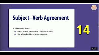 Class 7 || Subject-Verb Agreement || Chapter 14 || Everyday English Grammar