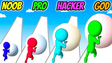 Snow Race - NOOB vs PRO vs HACKER vs GOD