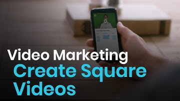 Create square videos for Instagram & Facebook with BIGVU Teleprompter App & Online video Creator