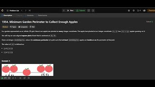 1954. Minimum Garden Perimeter to Collect Enough Apples | Maths | 2D Matrix | Arithmetic Progression