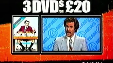 HMV 3 DVDs For £20 TV Advert