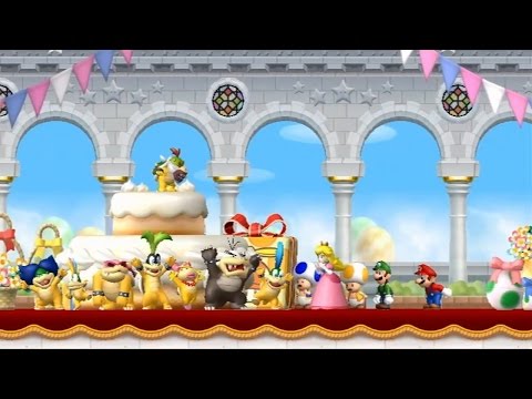 New Super Mario Bros Wii Walkthrough – Part 1 – World 1