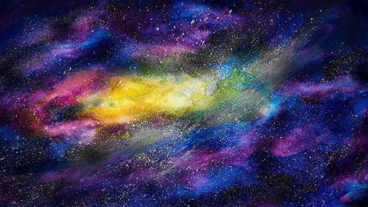 ASMR: Whispered Watercolor Galaxy