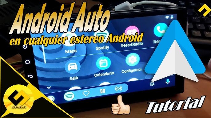 tener android auto en cualquier pantalla china android( lancer ) 