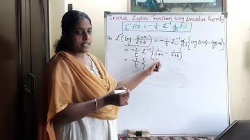 Inverse laplace tranform using derivative property