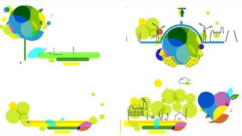 Abstract Concepts of Ecology and Environment - After Effects Template