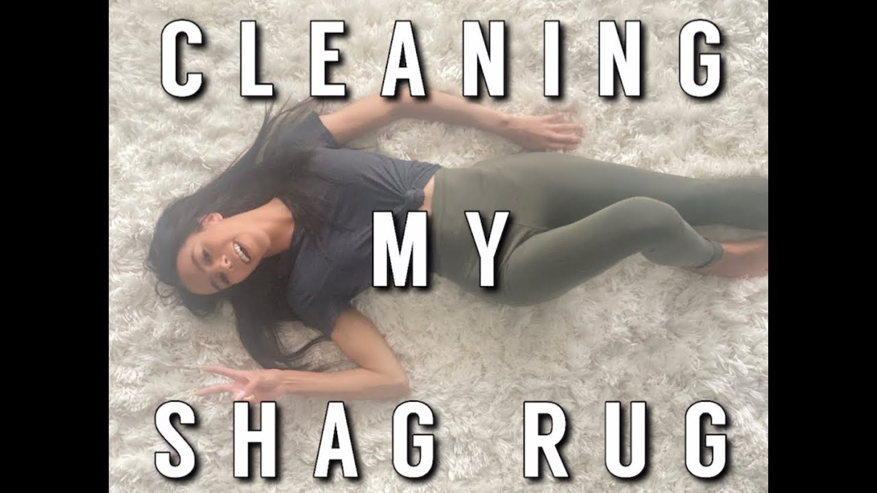 How I Cleaned My White 3 Inch Shag Rug