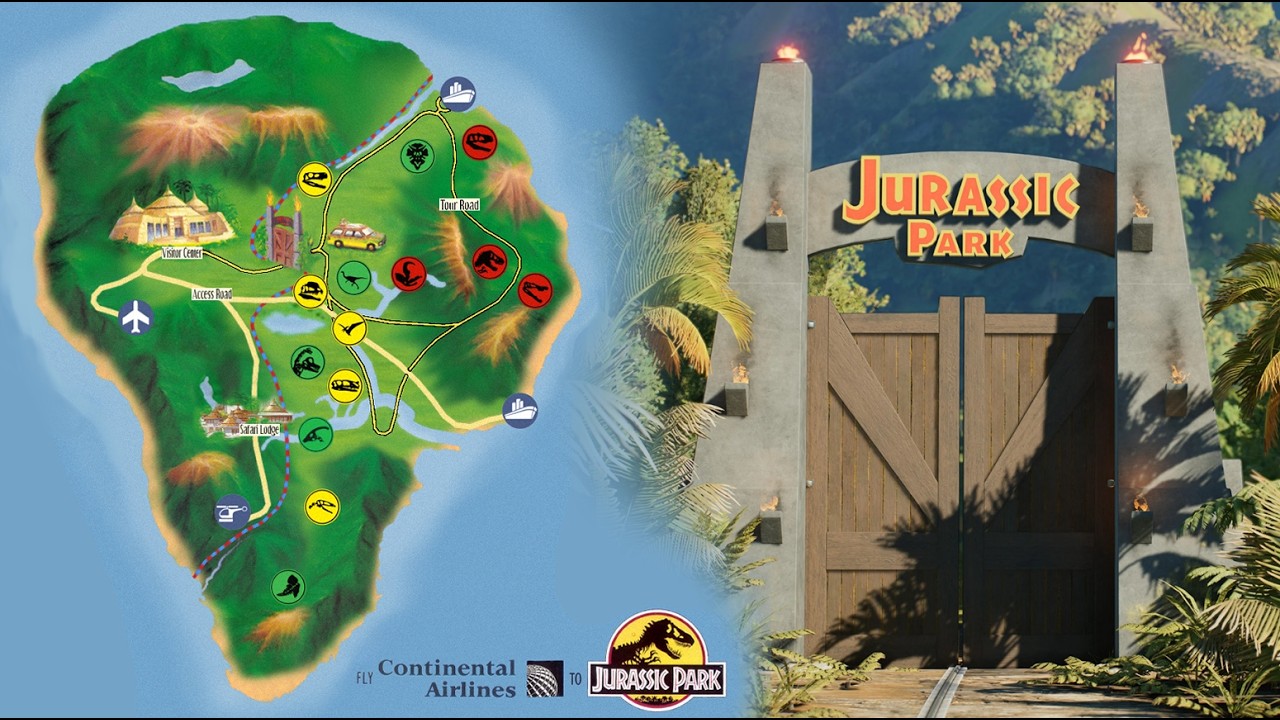 Jurassic World Evolution 3 | PS5 | isla Nublar | cercados y punto de llegada.