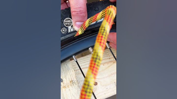 Cyclists, You Won't Believe What a rope Can Do to Your Gravel Bike Tire! #shorts