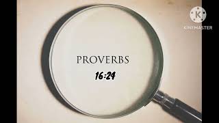 Proverbs 17:22-16:24 scripturesongs bibleverse