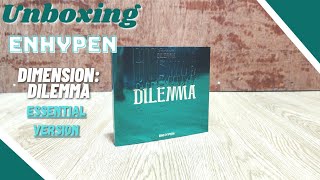 UNBOXING ENHYPEN DIMENSION: DILEMMA ALBUM ESSENTIAL VERSION/SYNNARA MINI POSTER/PHILIPPINES