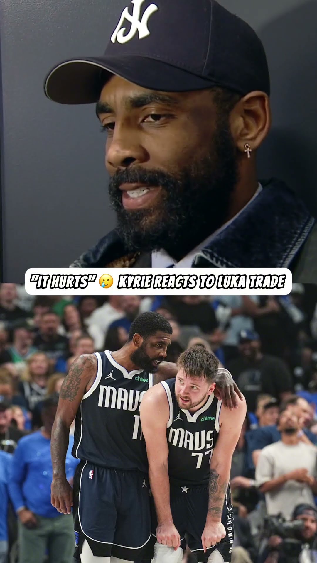 Kyrie reflects on Luka trade ?