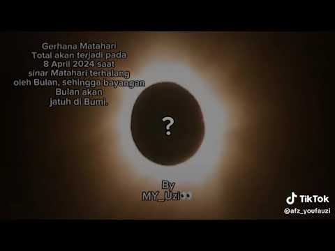 gerhana matahari total 8 april 2024