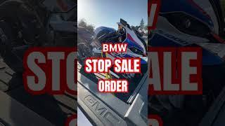 BMW STOP SALE ORDER on all new & used BMW Motorcycles in North America #shorts #stopsale