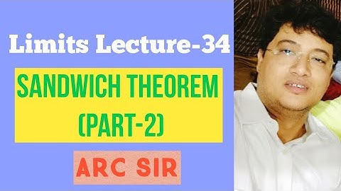 #34 Limits | Sandwich Theorem (Part-2) | IIT Advanced | JEE Main | ARC Sir | Maths Class 11 12
