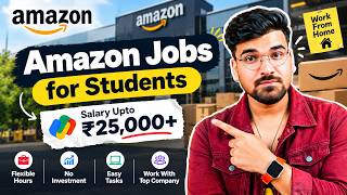 Amazon Work From Home Jobs 2026 | Online Jobs At Home | WFH Jobs For 12th Pass | Verified Remote Job