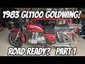 Bargain 1983 Honda GL1100 Goldwing - Part 1 - Timing Belts and Coolant Flush