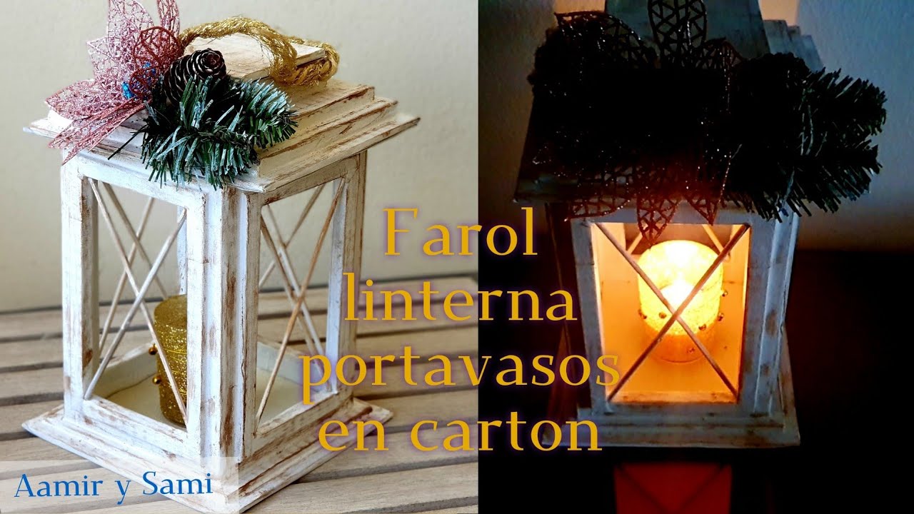 Room decor: Como hacer un Farolillo ó linterna porta-velas