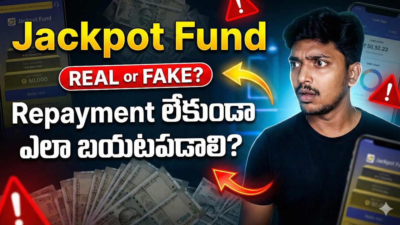Jackpot fund personal loan app telugu 2026 how to apply personal loan apps best top loan apps 