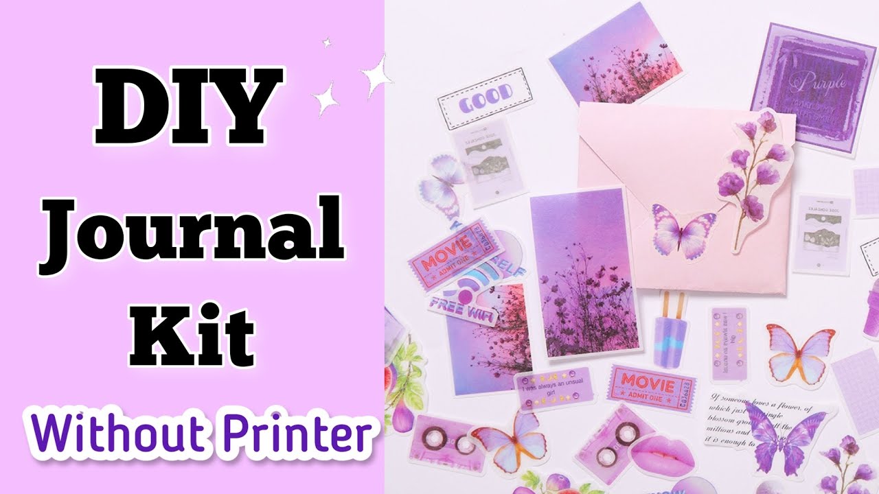 DIY Journal Kit / Journal With Me / Journal School Supplies / How to make  Journal / Journal Set 