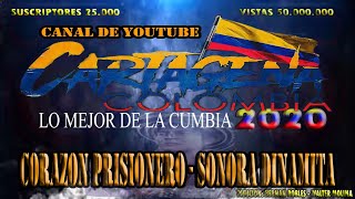 Video thumbnail of "CORAZON PRISIONERO - SONORA DINAMITA - CARTAGENA 2020"