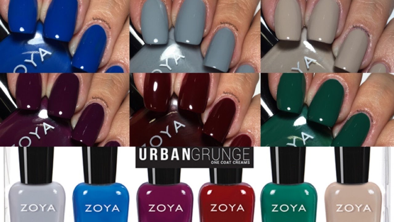 ZOYA Fall 2016 Urban Grunge One Coat Cremes | The Polished Pursuit