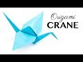 Easy origami crane tutorial  tsuru  paper kawaii