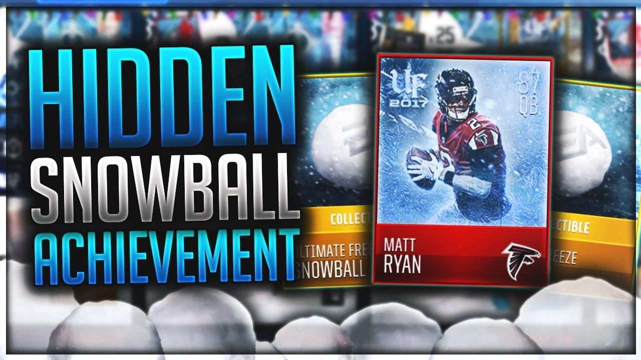 HIDDEN SNOWBALL ACHIEVEMENT?! EASIEST WAY TO GET SNOWBALLS & ELITES IN MADDEN MOBILE 18!