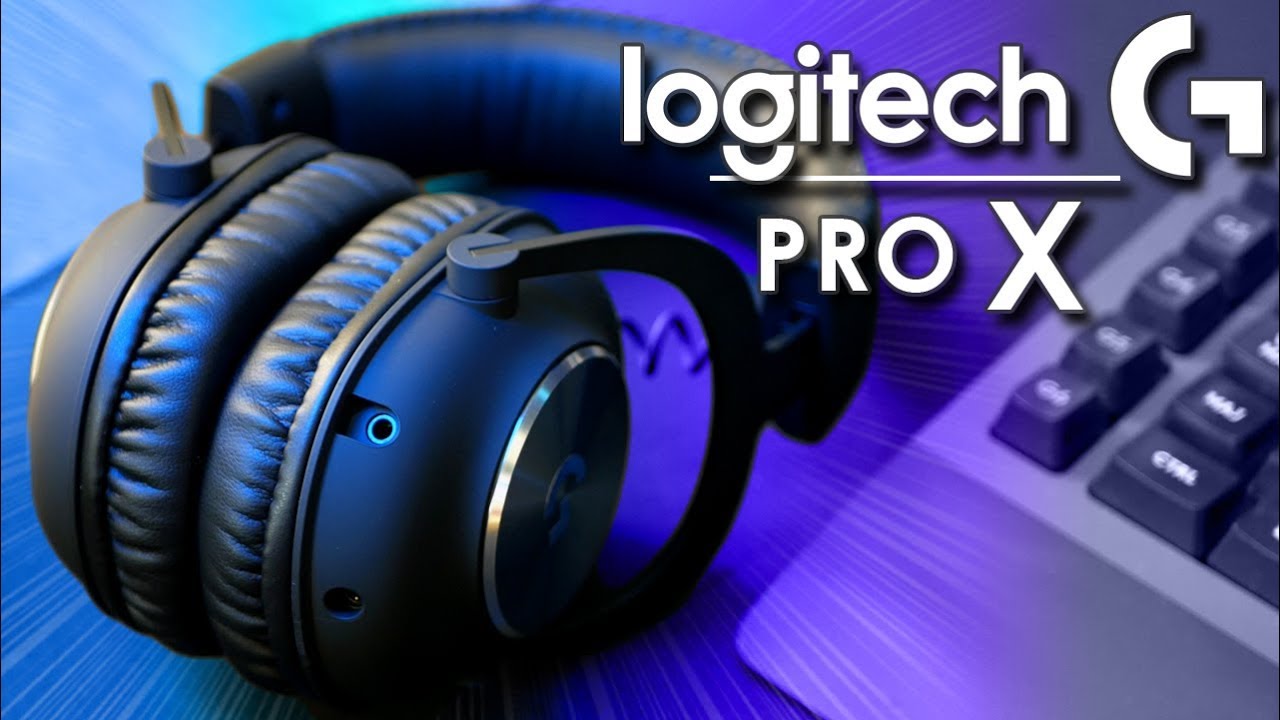 Logitech G PRO X Casque Gamer Over-Ear avec Micro BLUE VO!CE