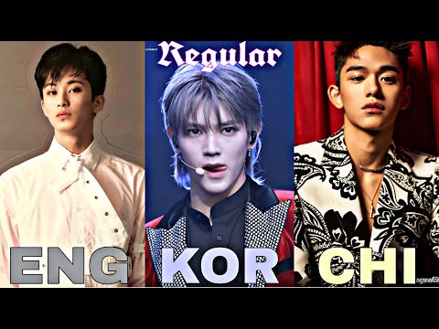 NCT & WayV 'Regular' (ENG, KOR, CHIN) SHOULD NOT sound this good all at once🤯