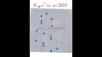 10th urdu mcqs group 2 lahore board  #Objective paper group 2 lahore board