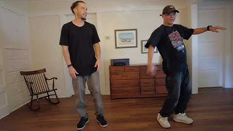 Trace Wave Tips animation dance robot  dance popping bopping