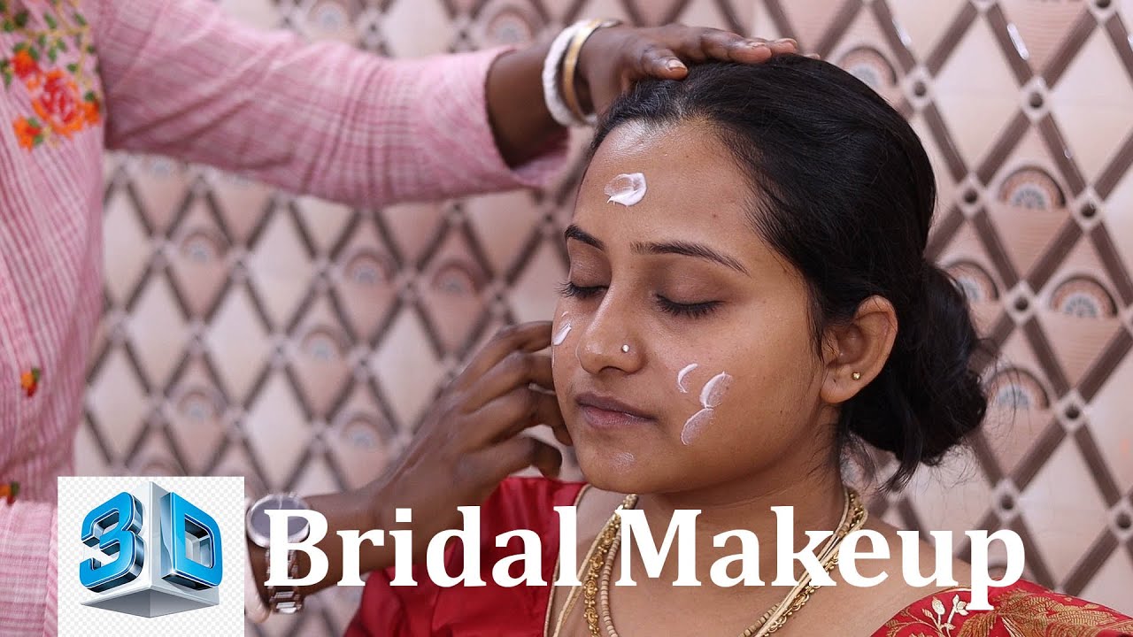 Long Lasting Makeup/Real Bridal Makeup By Subhra's Makeover/ Bridal Makeup/#3Dmakeup