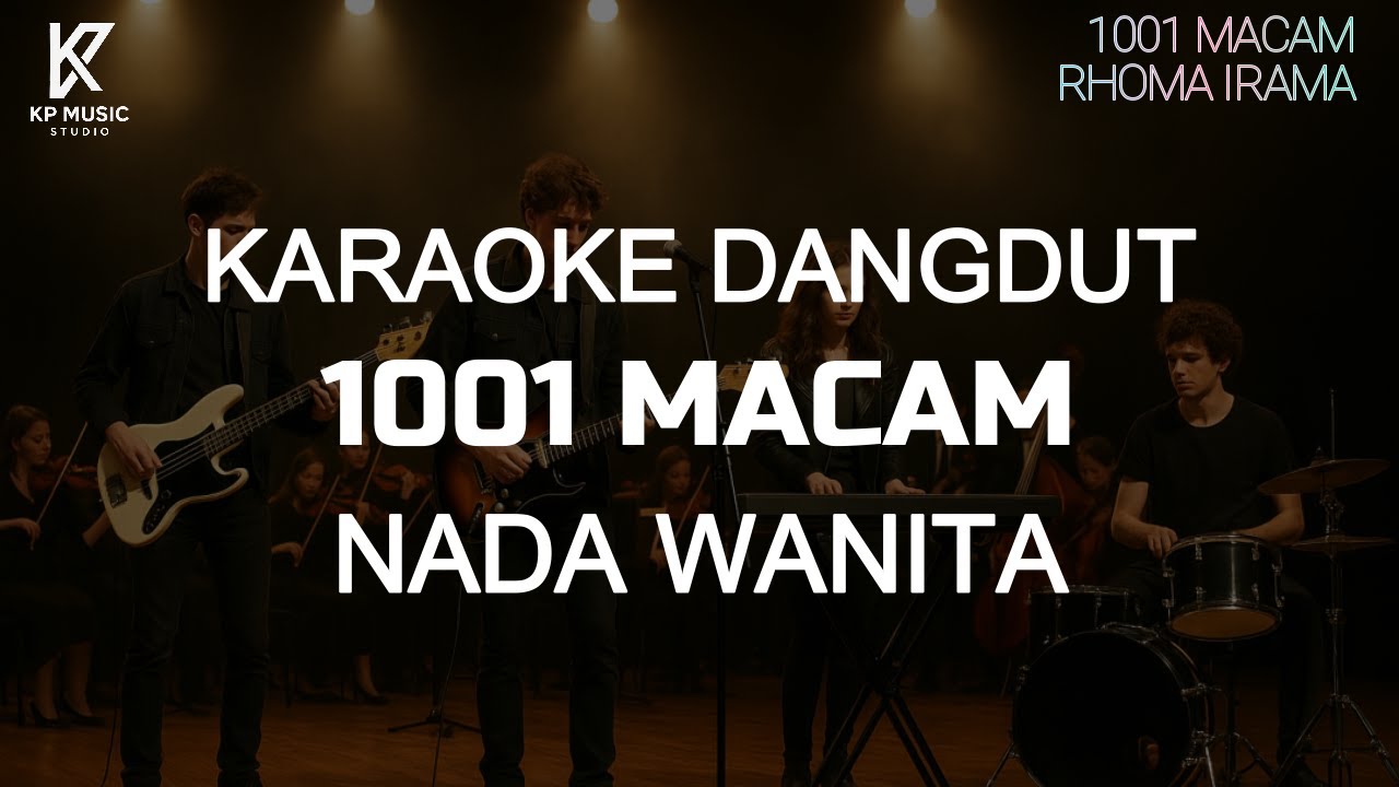 1001 MACAM - KAREOKE DANGDUT NADA WANITA | RHOMA IRAMA