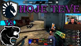 KASCERATO JOGA O FINO CONTRA A LIQUID, FURIA VS LIQUID PGL MAJOR 2021 MELHORES MOMENTOS