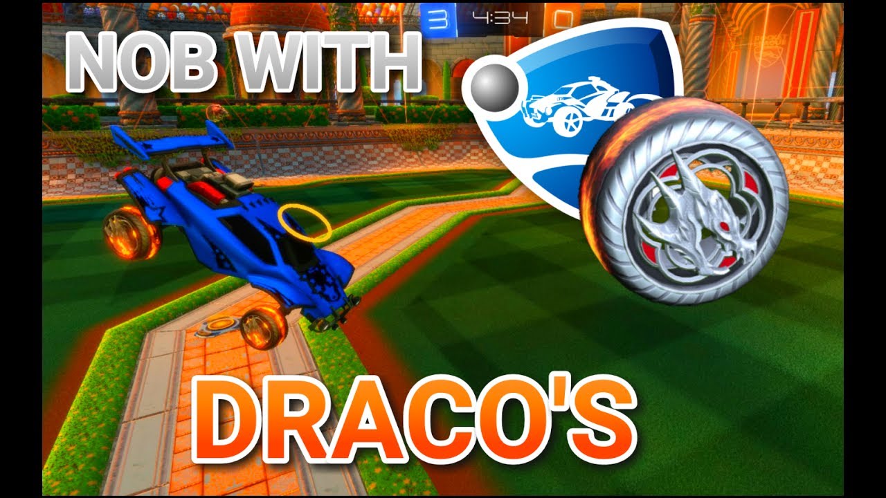 GETTING THE DRACO'S AS A LEVEL 20 IN ROCKET LEAGUE YouTube