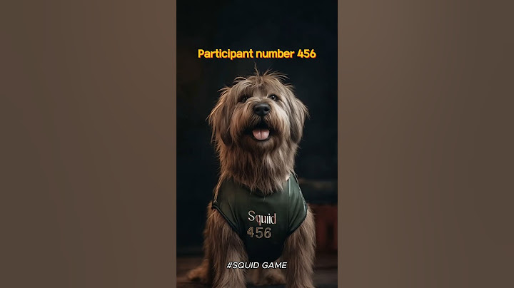 For the first time ever... a dog wins Squid Game #aidog  #cute #art #squidgame