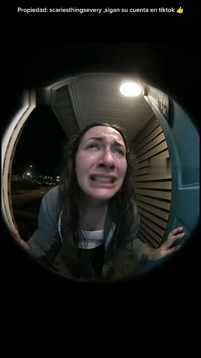 💀 ¿Le abrirías la puerta? terror analogico #terror #horror #foryou #miedo