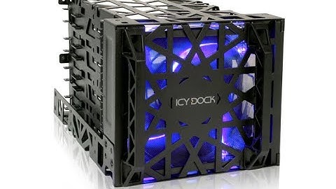 ICY DOCK Black Vortex MB074SP-B 4 x 3.5" HDD Cooler Cage Introduction