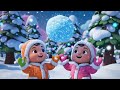 Bebés y niños jugando en la nieve 🌨️❄️ | Video largo infantil de invierno