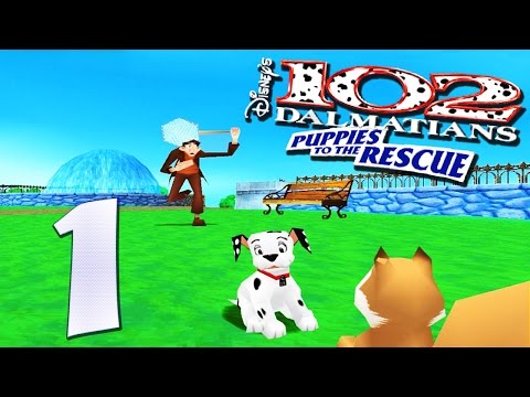 102 Dalmatians: Puppies to the Rescue : PS1 : На русском : Часть 1 (ЖРЁМ КОСТИ)