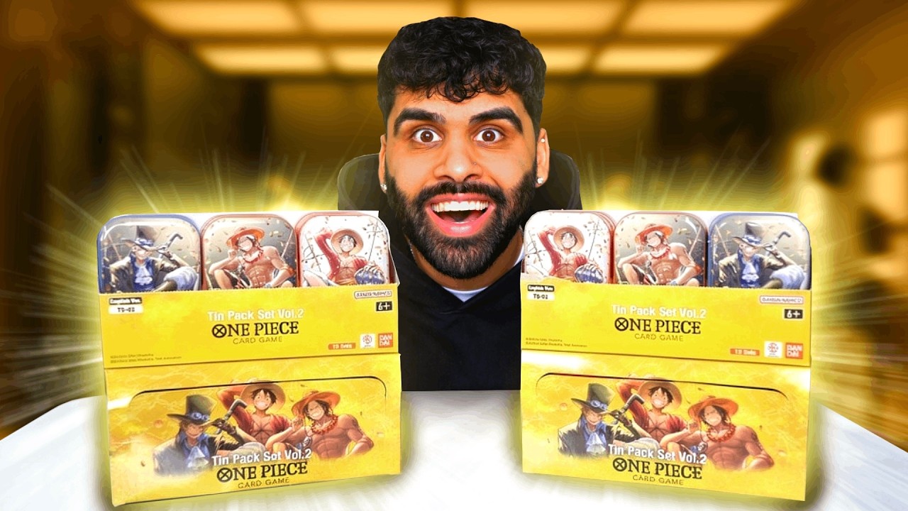 I Opened One Piece Tins Vol 2 | Display Case (Case Hit)