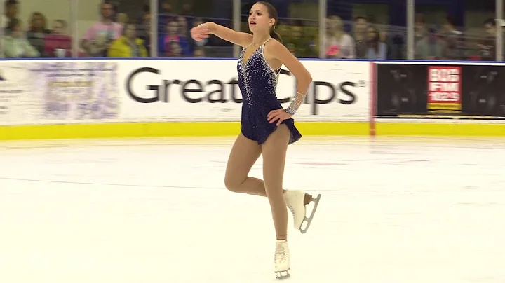 Allie White Intermediate FreeSkate 2017 - Can't He...