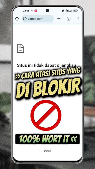 Update 2024 ‼️ -  Cara Atasi Situs Ini Tidak Dapat di Jangkau di Google Chrome