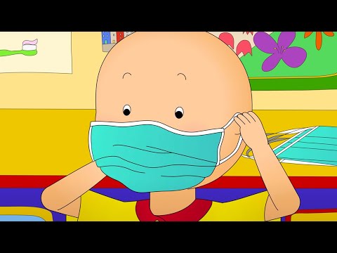 Caillou ve Yüz Maskesi | Caillou Türkçe - WildBrain