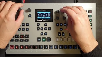 analog arp and drums