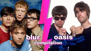 blur and oasis being petty
