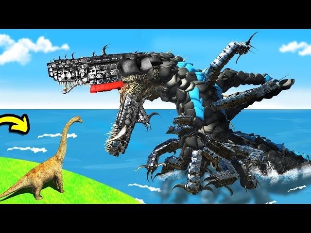 NEW Sea Monster is the BEST OCEAN Creature Ever (YES!) in Animal Revolt Battle Simulator ARBS